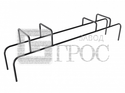 Лавка с упорами воркаут - картинка для сайта о Новосибирске